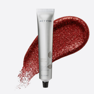 Тонувальна маска-гель Actyva Coloro Shimmer Red - Червоний 02 070 08 фото